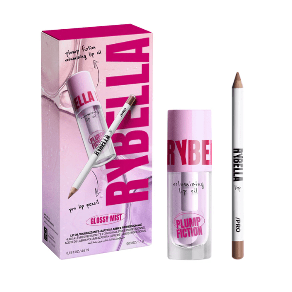 Rybella Confezione Glossy Mist Lip Oil Volumizzante + Matita Labbra