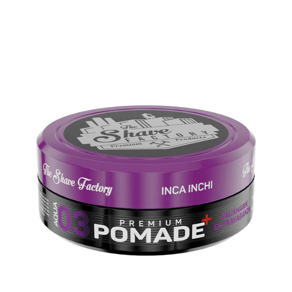 The Shave Factory Premium Pomade 150ml 03 Fauxhawk Extravaganza