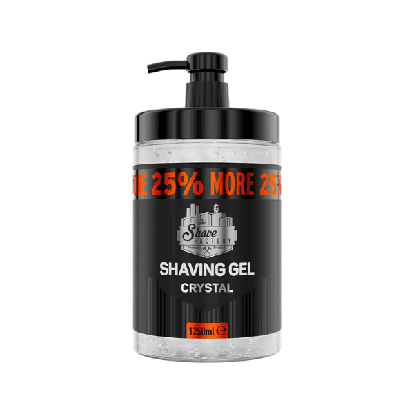 The Shave Factory Shaving Gel 1250ml Crystal