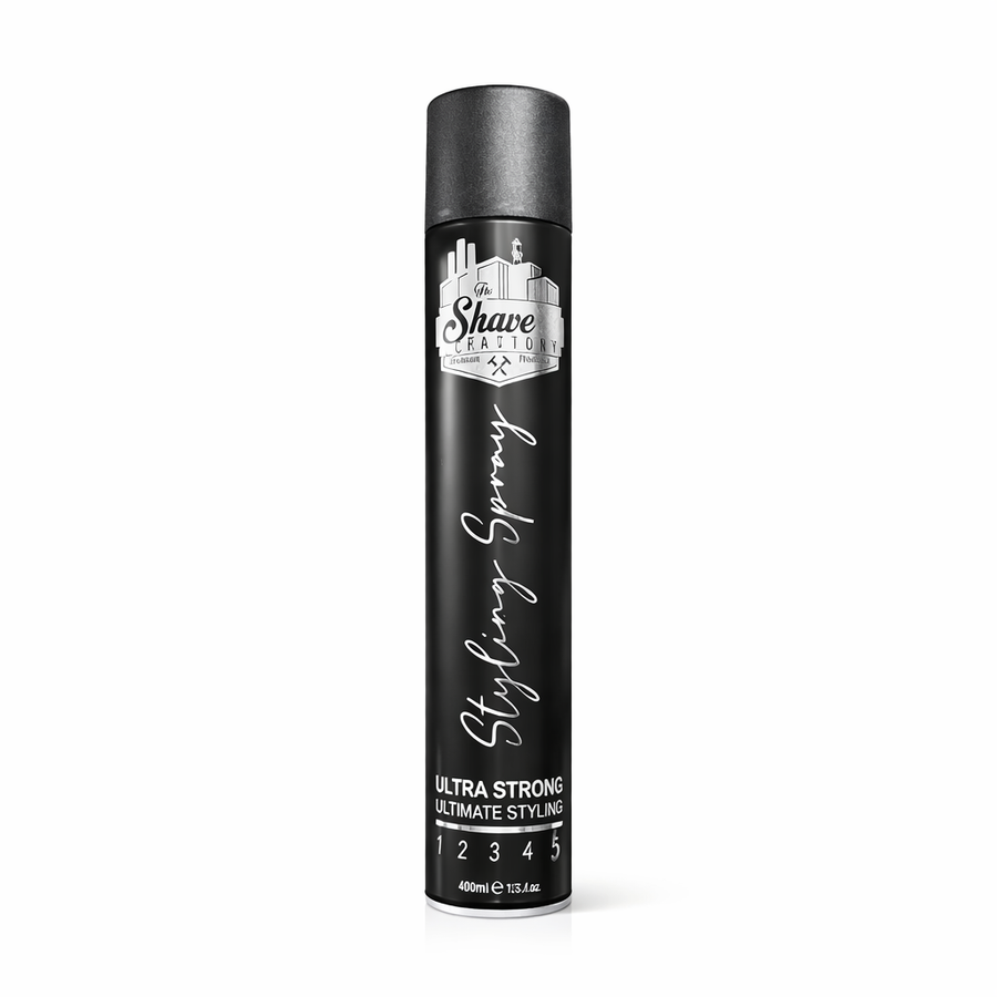 The Shave Factory Styling Spray Ultra Strong 5 400ml
