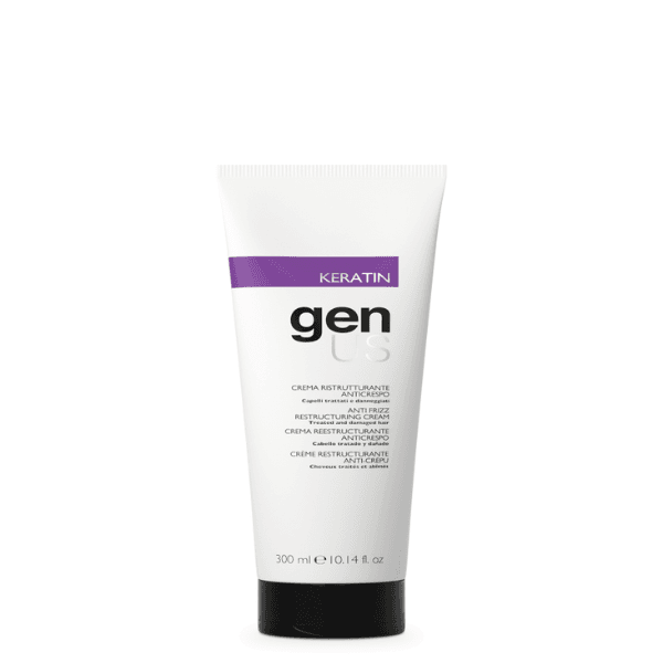 GenUs Keratin Crema Ristrutturante Anticrespo 300ml