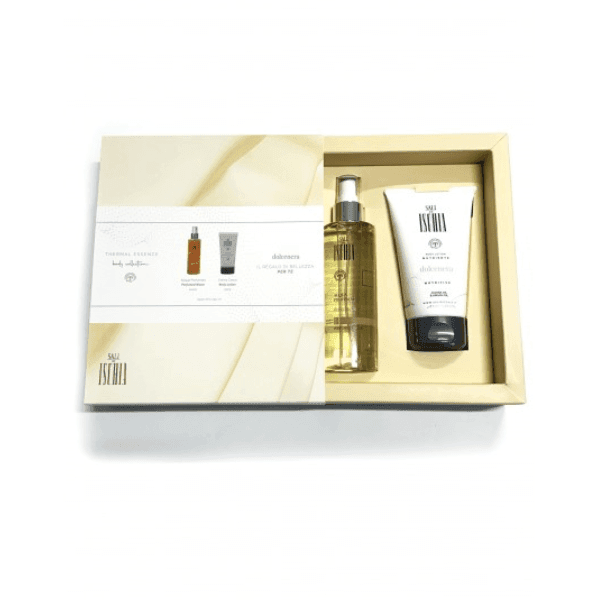 Sali di Ischia Cofanetto Acqua Profumata Body Lotion Dolcenera