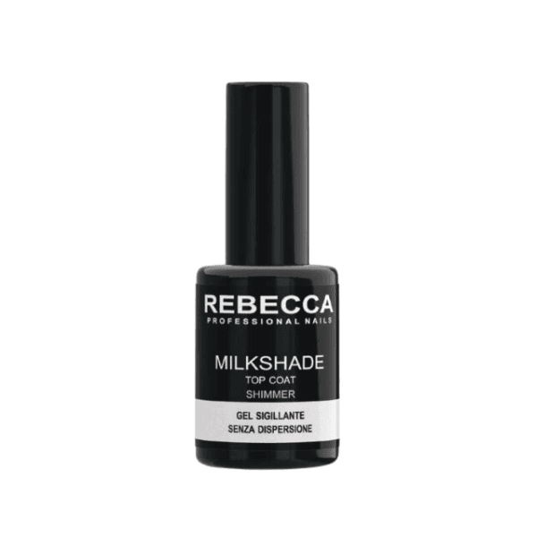 Rebecca Top Coat Milkshade Shimmer Milk Gel Senza Dispersione 10ml