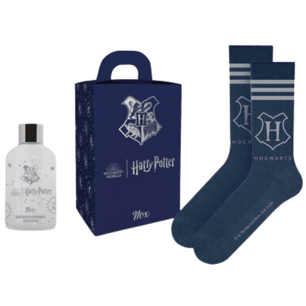 Harry Potter Nox Shower Gel 300ml + Calzini Blu-Grigi