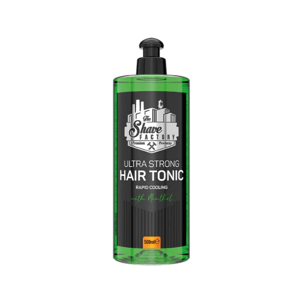 The Shave Factory Ultra Strong Hair Tonic Rapid Cooling 500ml