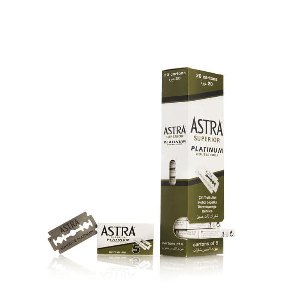 Astra Superior Platinum Lame Barba 100pz