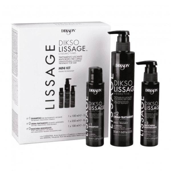 Dikson DiksoLissage Mini Kit Trattamento Lisciante Anticrespo
