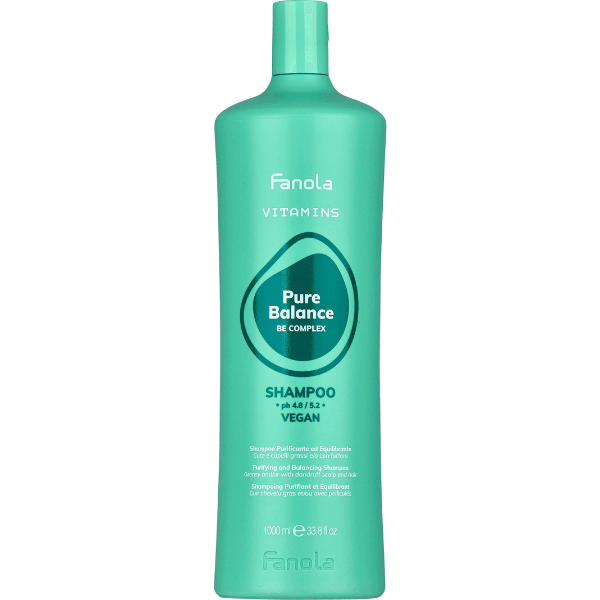Fanola Vitamins Pure Balance Shampoo Capelli Grassi e/o con Forfora
