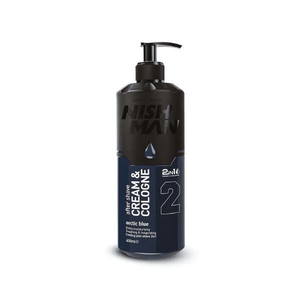 Nishman After Shave Cream & Cologne 2in1 2 Artic Blue 400ml