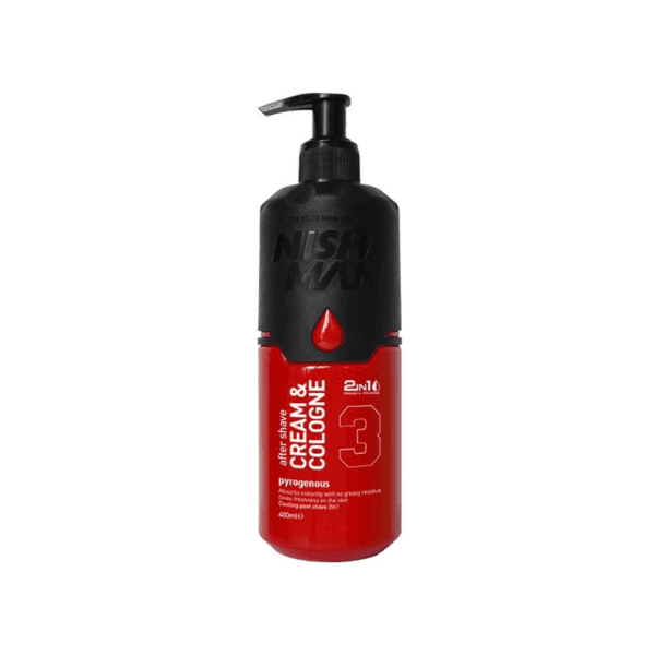 Nishman After Shave Cream & Cologne 2in1 3 Pyrogenous 400 ML