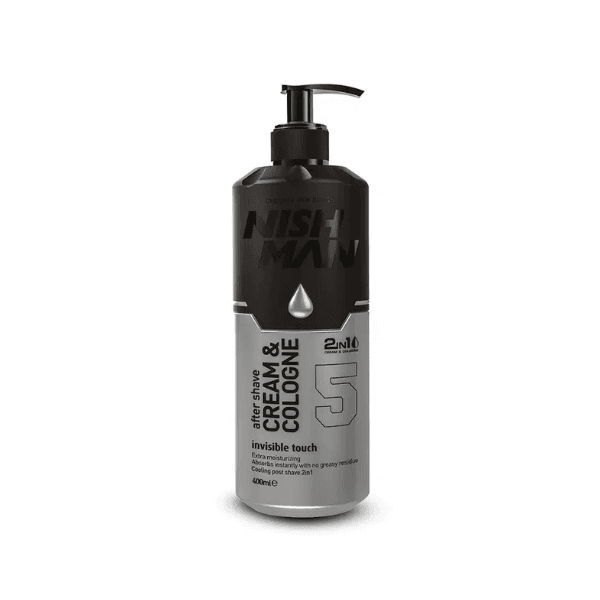 Nishman After Shave Cream & Cologne 2in1 5 Invisible Touch 400ml