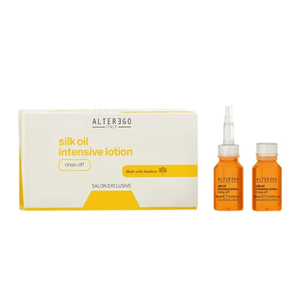 AlterEgo Silk Oil Intensive Lotion Trattamento Condizionante Intensivo con Risciacquo 12x10ml