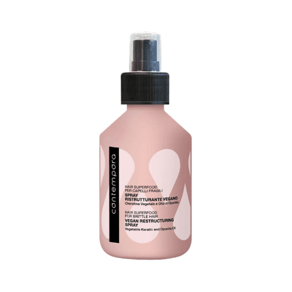 Contempora Hair Superfood per Capelli Fragili Spray Ristrutturante Vegano 200ml