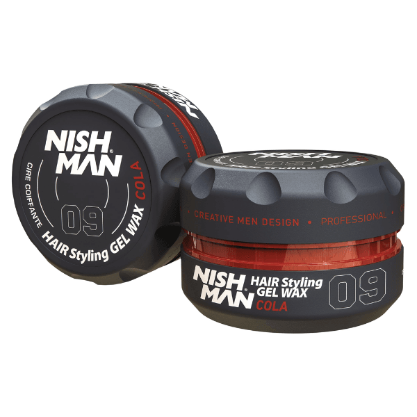 Nishman Hair Styling Gel Wax Cola 09 150ml