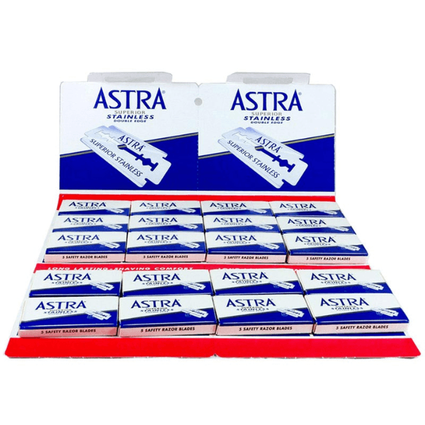 Astra Lame Superior Stainless Blu conf 100 pezzi