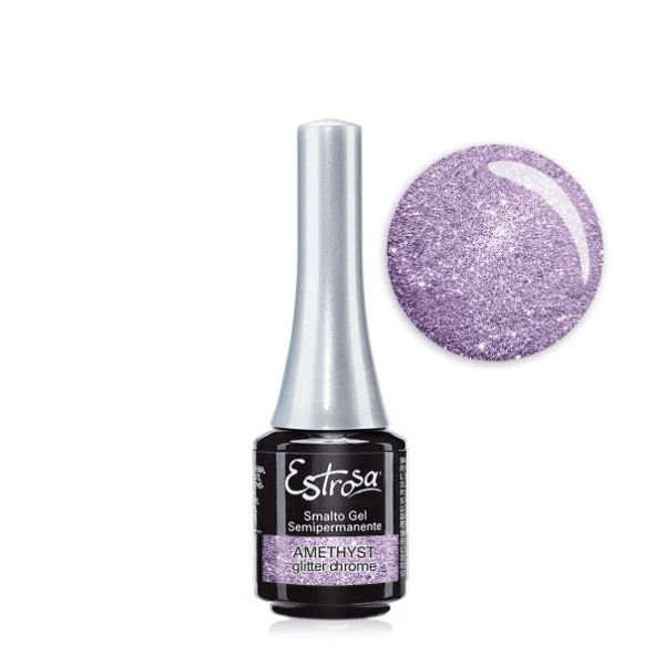Estrosa Glitter Chrome Amethyst 7ml