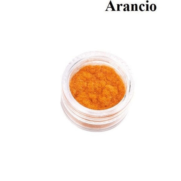 Estrosa Polvere Velvet Manicure Arancio Effetto Velluto