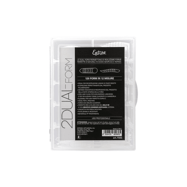 Estrosa Dual Form Nail Tip 120 Pezzi