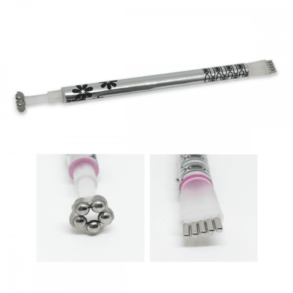 Estrosa Magnete Penna Cat Eye Fiori/Linee
