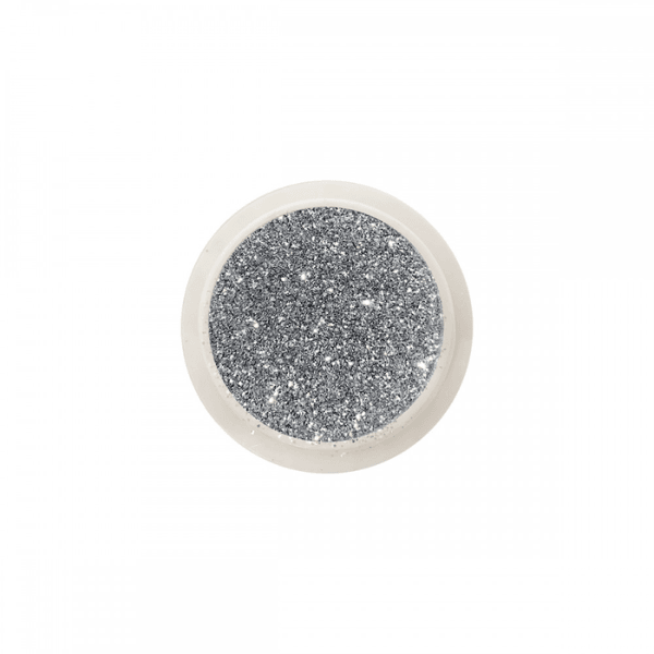 Estrosa Chrome Glitter Flash Silver Polvere e Pigmenti Per Unghie
