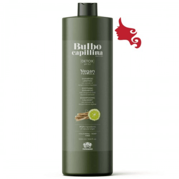 Farmagan Bulbo Capillina Detox Shampoo Lenitivo Vegan