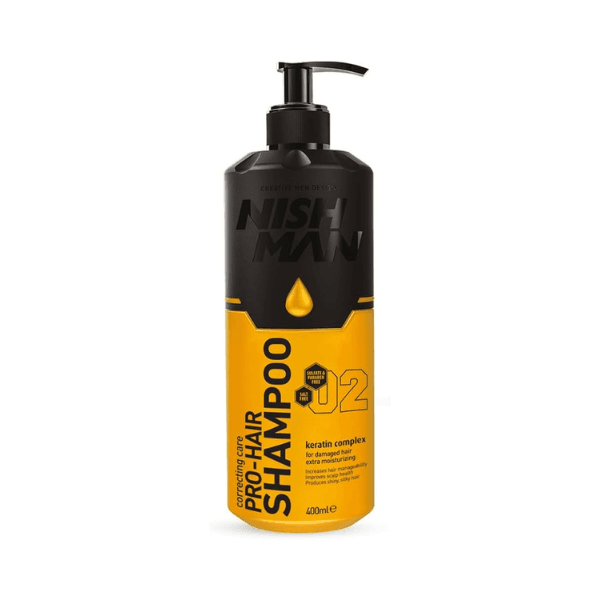 Nishman Pro Hair Shampoo Keratin Complex 400ml