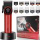 VGR Voyager V-001 Professional Hair Clipper Red 7000-9000RPM