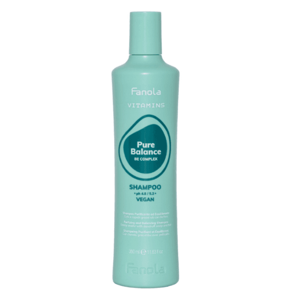 Fanola Vitamins Pure Balance Shampoo Capelli Grassi e/o con Forfora