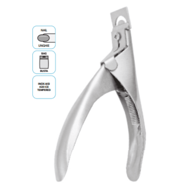 Ego Inox Cutter In Acciaio Inox Per Unghie Finte