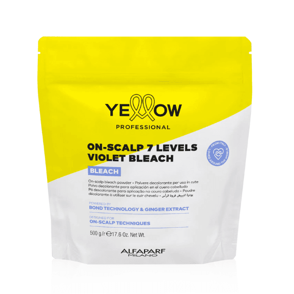Alfaparf Yellow On-Scalp 7 Levels Violet Bleach 500gr