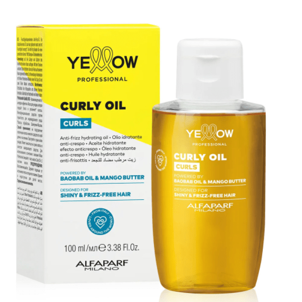 Alfaparf Yellow Curls Curly Oil Olio Idratante 100ml
