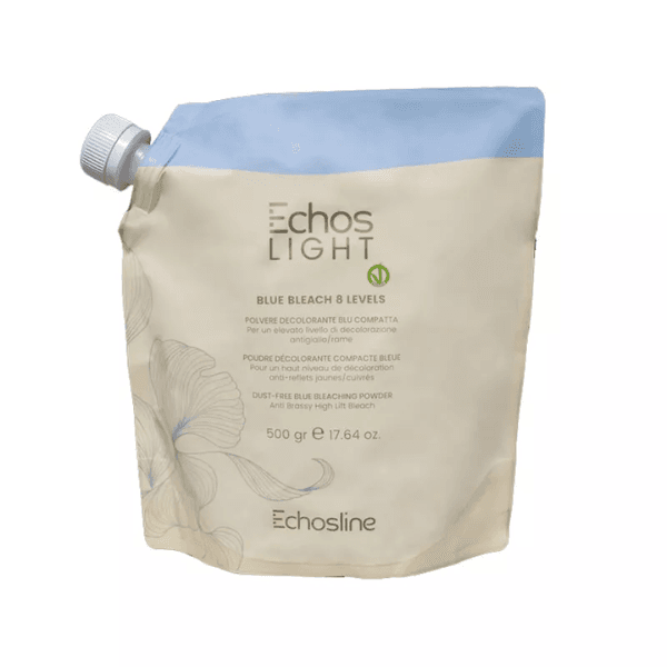 Echos Light Blue Bleach 8 Levels Polvere Decolorante Blu Compattta 500gr
