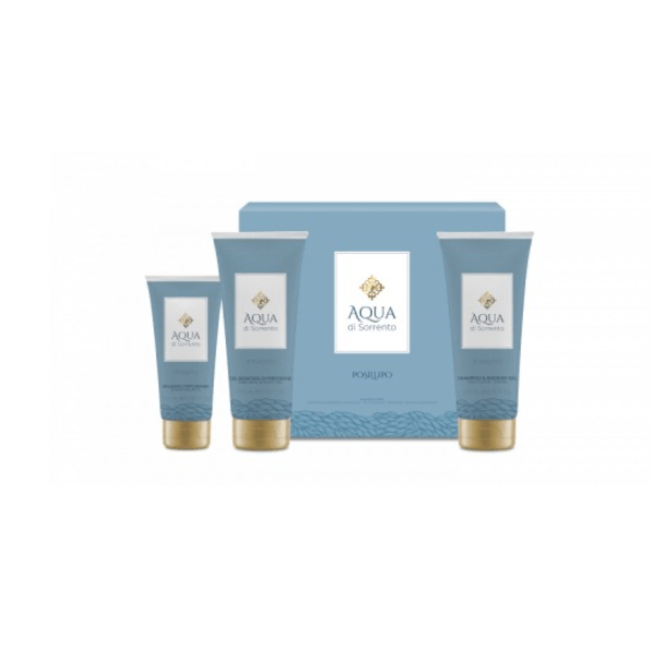 Aqua Di Sorrento Posillipo (Shampoo & Shower Gel 200ml + Gel Rasatura 200ml + Balsamo Dopobarba 100ml)