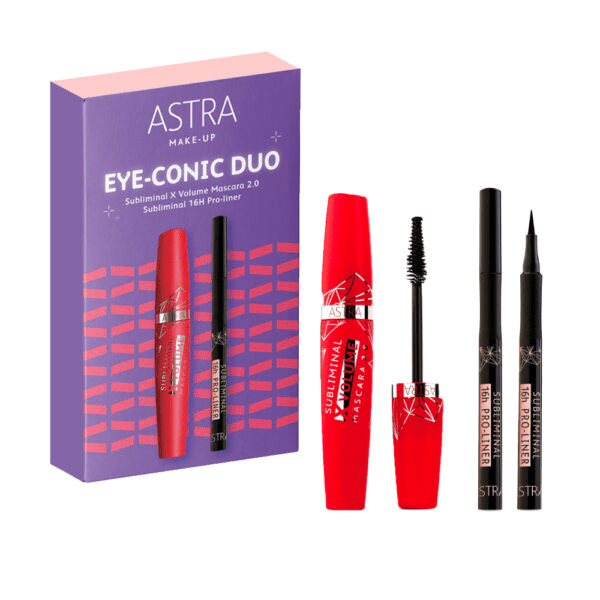 Astra Make Up Eye Conic Duo Set Matita Occhi + Mascara Volume 2.0