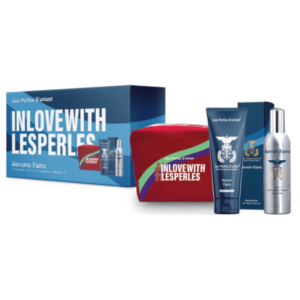 Les Perles D'orient Coffret 2025 Savoire-Faire EDP 150ml + Body Wash 100ml + Pochette