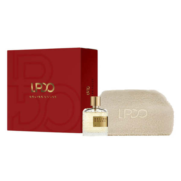 LPDO Coffret 2025 Delire Rouge EDP 30Ml + Pochette