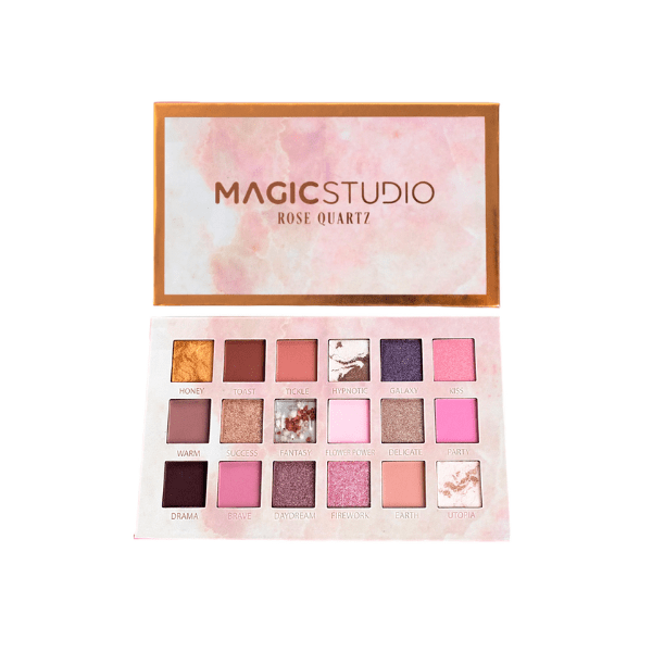 Magic Studio Rose Quarz Eyeshadow Palette 18 C