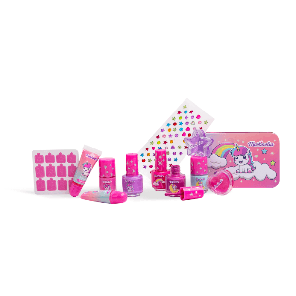 Martinelia Little Unicorn Nail & Lip Set Whit Tinbox