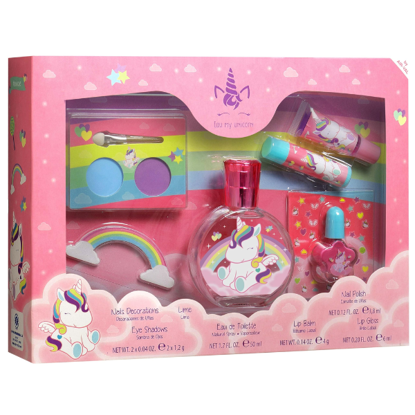 Eau My Unicorn Set Edt 50ml + Ombretto + Trecce Con Elastico