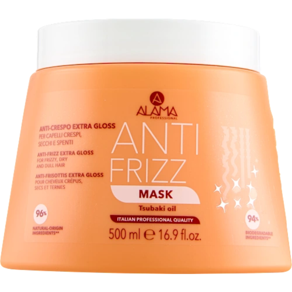 Alama Anti Frizz Mask Anti Crespo  Extra Gloss 500 ml