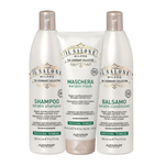 Alfaparf Il Salone Milano Keratin Shampoo 500ml + Mask 250ml + Leave-in Spray 200ml