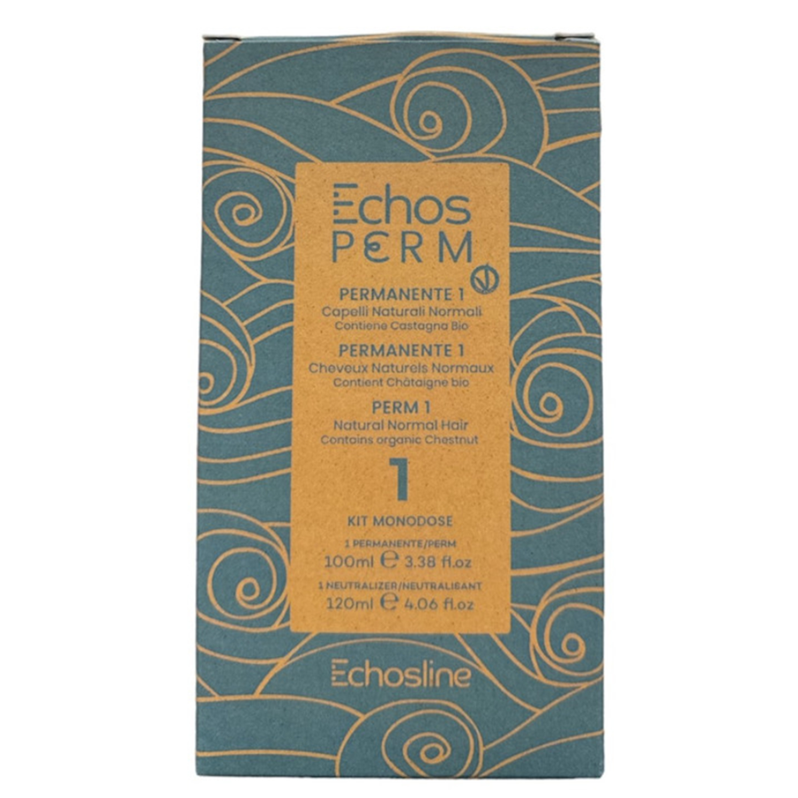 Echosline Kit Permanente 1 Capelli Naturali 100+120ML