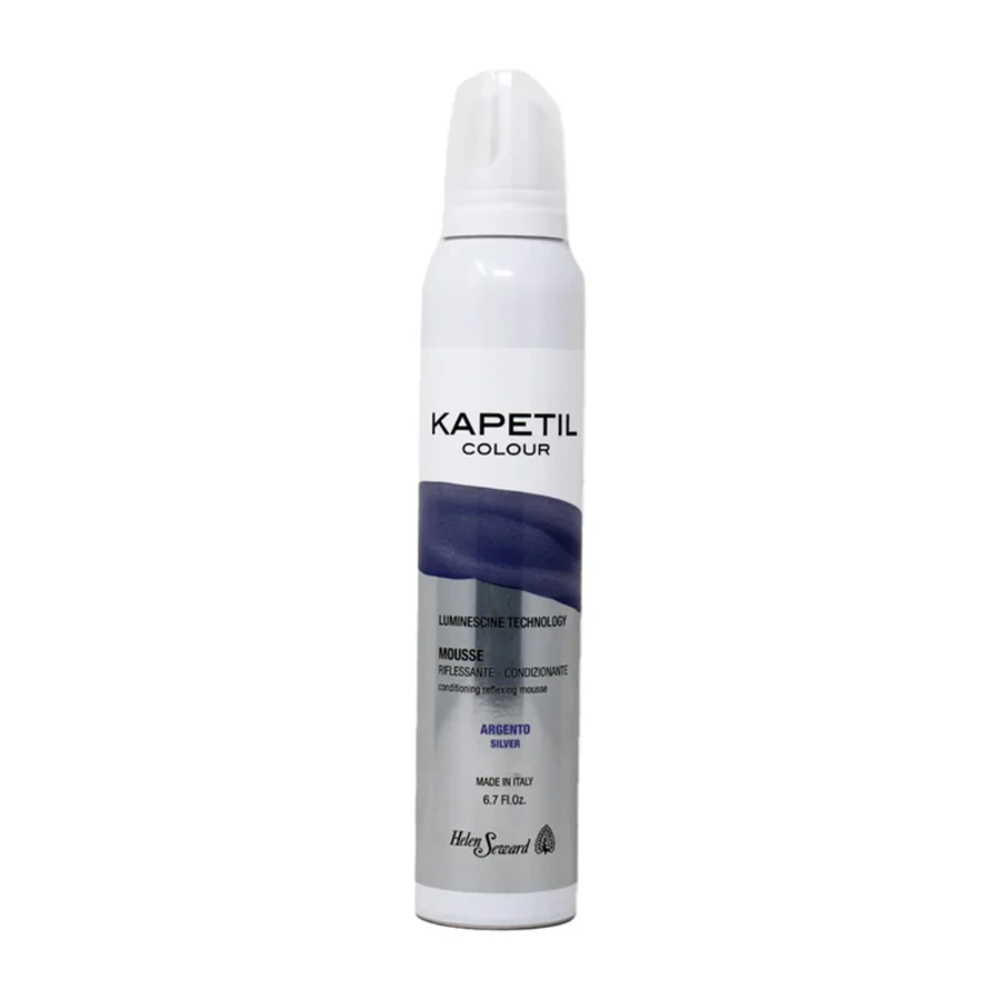 Kapetil Colour Mousse Riflessante - Condizionante Argento 200ml