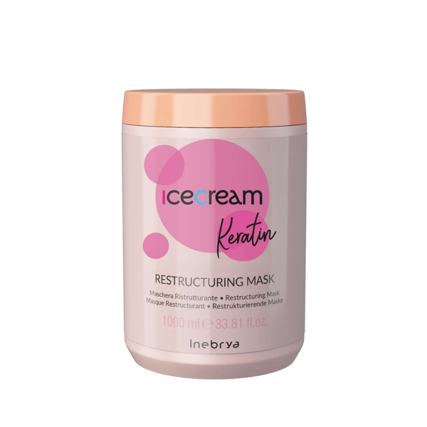 Inebrya Icecream Keratin Restructuring Maschera Ristrutturante