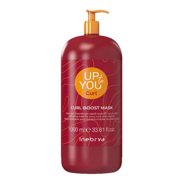 Inebrya Up Tp You Curl Maschera Idratante per Capelli Ricci 1000ml