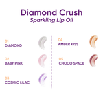 Nejha Diamond Crush lip Oil Scintillante