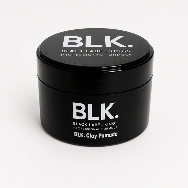 BLK. Black Label King Clay Pomade Cera Look Asciutto e Naturale Effetto Opaco 100ml