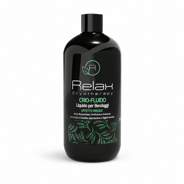 Relax Crio-Fluido Liquido per Bendaggi Effetto Freddo 500ml