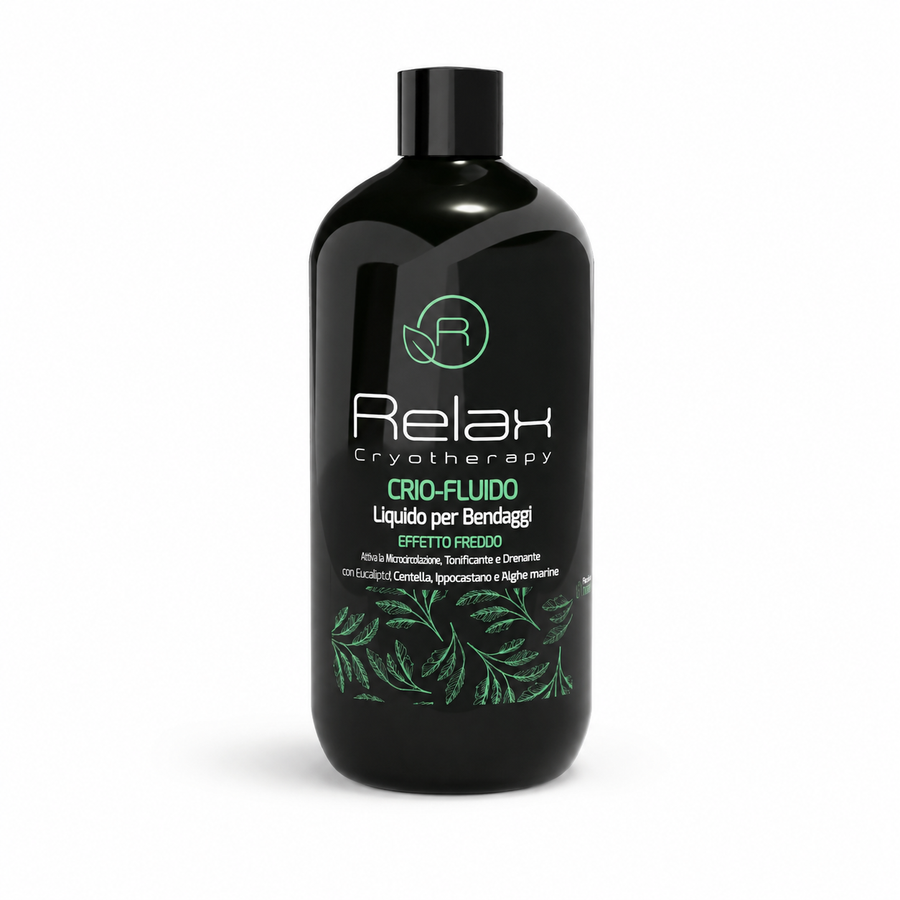Relax Crio-Fluido Liquido per Bendaggi Effetto Freddo 500ml