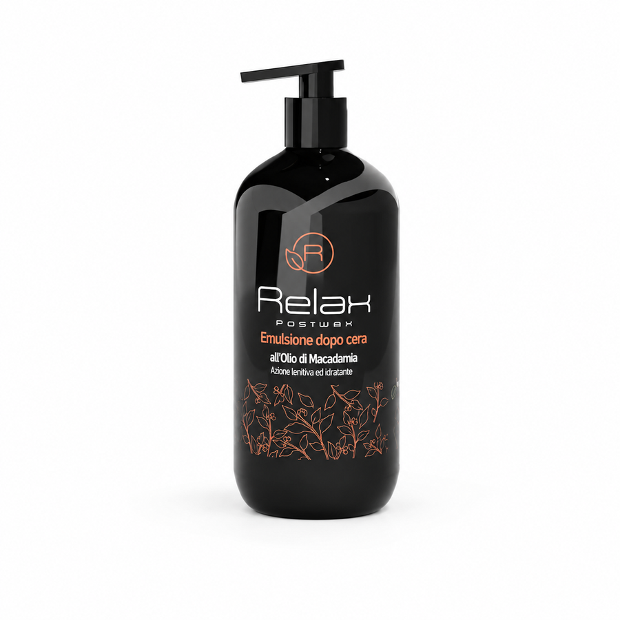 Relax Postwax Emulsione Dopo Cera all'Olio di Macadamia 500ml